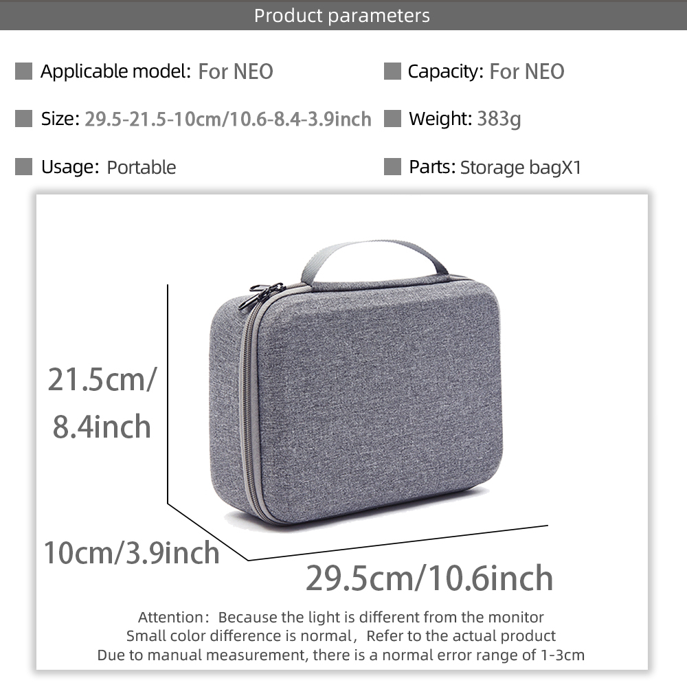 Beschermende opbergkoffer, rei - Drone Battery Bag recensie en prijs