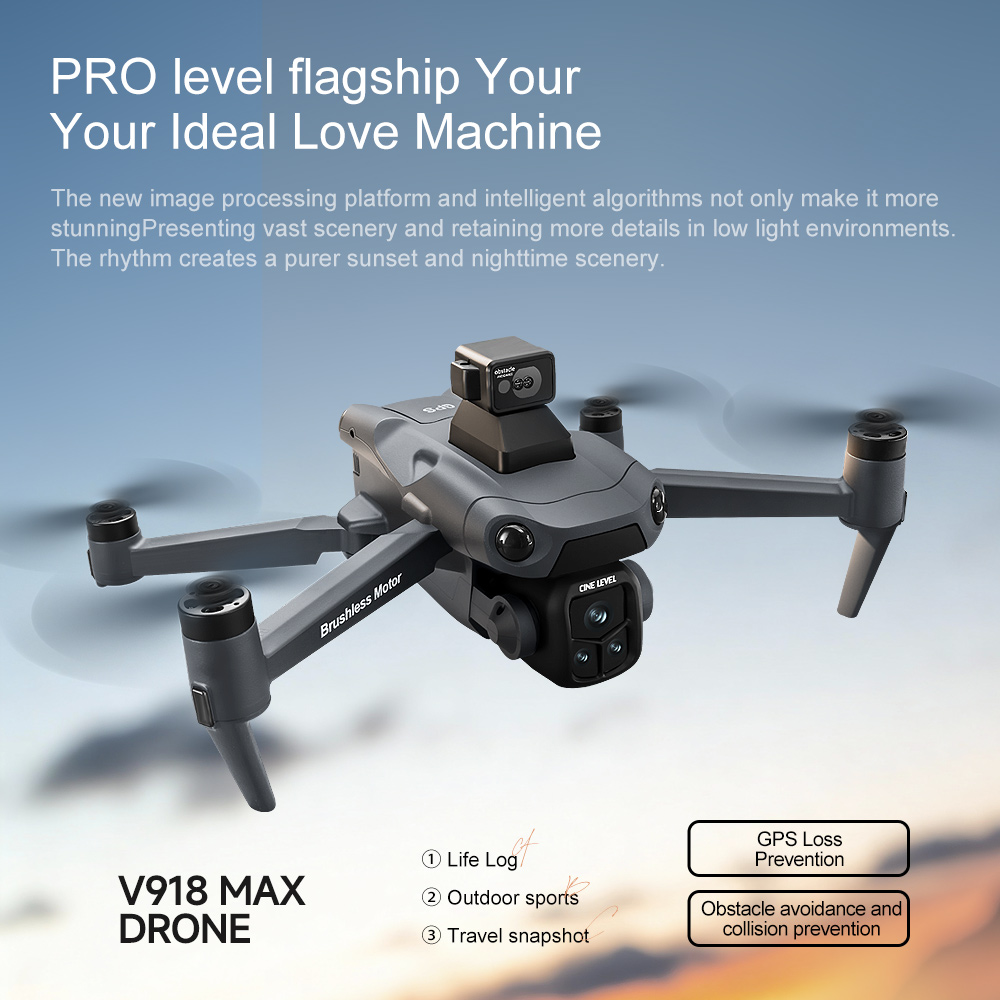 V918 Max Drone GPS Laser Obsta - Jjrc Drone X12 recensie en prijs