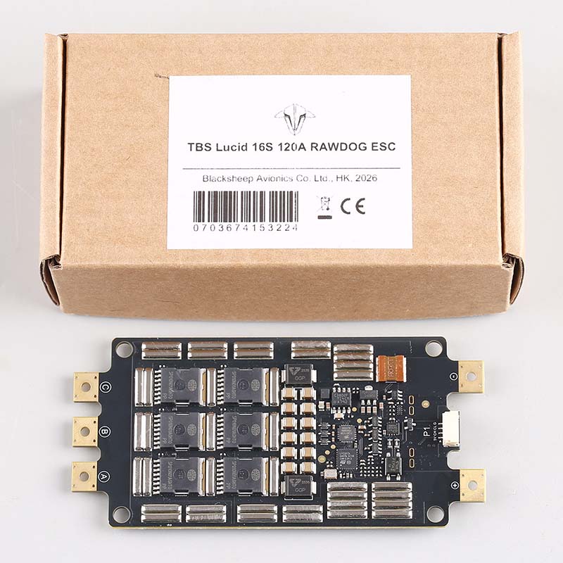 TBS LUCID 16S 120A RAWDOG ESC, - Drone Battery High Voltage recensie en prijs
